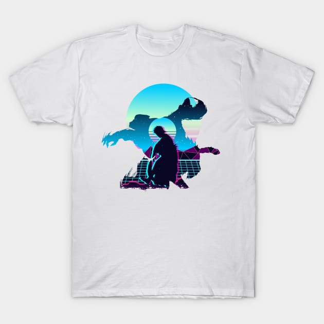 kiba akamaru T-Shirt by Retro Style